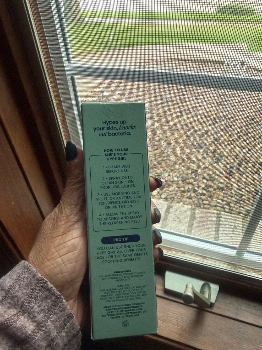 New Sealed She’s Your Hype Girl Hypochlorous Acid Spray — Mint